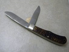 *RARE* Remington USA R1123 Delrin Jumbo Trapper Knife 1975