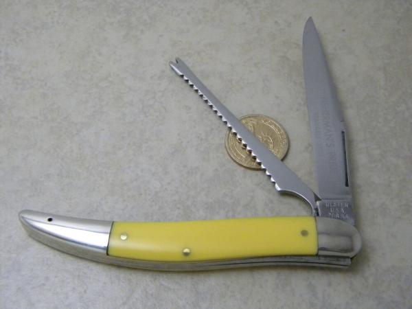 Ulster USA 208 SS "Fisherman's Pride" Fish Knife w/Gaff Hook and Scaler