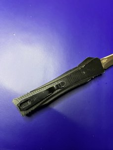 BOKER PLUS LHOTAK FALCON 2.0 OTF KNIFE, D2 BLADE