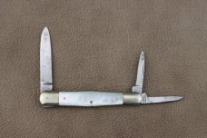WESTERN CUTLERY GERMANY 3 BLADE WHITTLER MOP 1876-1914
