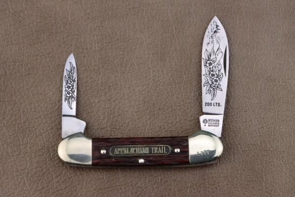 1981 BOKER GERMANY LIMITED APPALACHIAN TRAIL CANOE #2126 1981 BOKER GERMANY LIMITED APPALACHIAN TRAIL CANOE #2126