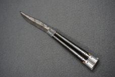 ++ Vintage Traditional Philippines Balisong Butterfly Knife w/Horn Handle Scales ++