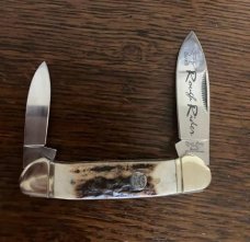 MINT STAG HANDLE CANOE