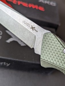 NIB ACK X-TREAM GREEN SMARTY BOLSTER RELEASE COIL SPRING TRICK AUTO 