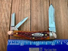 Robeson Mastercraft by Queen Humpback Whittler Carmel Worm Grove Bone 1 of 200 