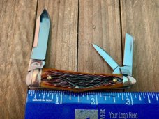 Robeson Mastercraft by Queen Humpback Whittler Carmel Worm Grove Bone 1 of 200 