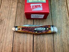 Robeson Mastercraft by Queen Humpback Whittler Carmel Worm Grove Bone 1 of 200 