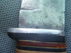 Kinfolks USA Leather Handle Fixed Blade