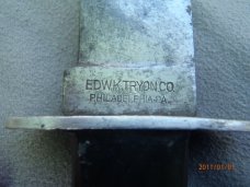 EDW. K. Tryon Co. Philadelphia PA Fixed Blade Knife
