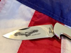 Vintage Parker Cut Co. Large Single Blade Heavy Duty “Golden Eagle” 4” Knife -NOS