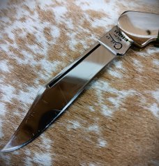 Case XX 61549L SS Copperlock 1997 Green Smooth Bone Good User Knife