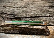 Case XX 61549L SS Copperlock 1997 Green Smooth Bone Good User Knife