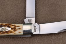 2018 CASE XX 6254SS JIGGED AMBER BONE TRAPPER