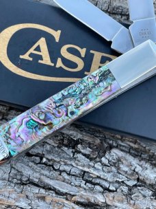 CASE XX ** 2024 SMOOTH EXOTIC ABALONE RAZOR
