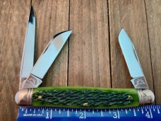 Robeson Mastercraft by Queen Cattleman’s Stockman Hunter Green Jigged Bone 1 of 200 