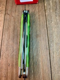 Robeson Mastercraft by Queen Cattleman’s Stockman Hunter Green Jigged Bone 1 of 200 