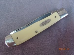 Case XX 3254 Trapper with Yellow Composite Handles 1990