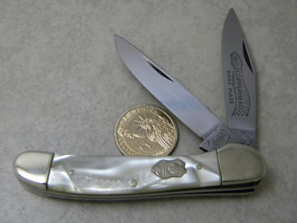Buck Creek Solingen Germany Imitation Pearl Copperhead Knife