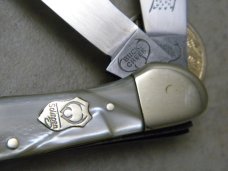 Buck Creek Solingen Germany Imitation Pearl Copperhead Knife