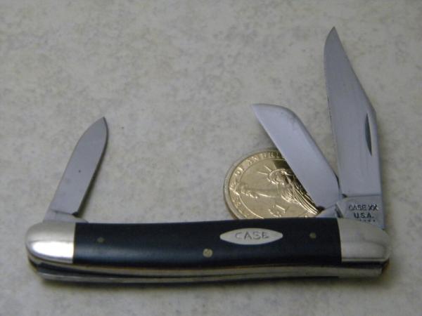 Case XX USA 5 Dot Slick Black Stockman Knife Case XX USA 5 Dot Slick Black Stockman Knife