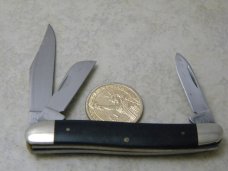 Case XX USA 5 Dot Slick Black Stockman Knife