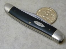 Case XX USA 5 Dot Slick Black Stockman Knife