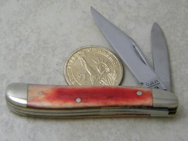 Case XX USA 10 Dot Bone SR 6220 Peanut Knife Case XX USA 10 Dot Bone SR 6220 Peanut Knife