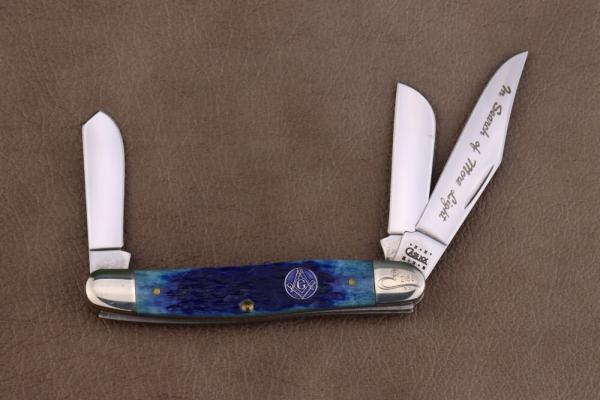 2000 CASE XX 6347SS MASON SHIELD BLUE BONE LARGE STOCKMAN 2000 CASE XX 6347SS MASON SHIELD BLUE BONE LARGE STOCKMAN
