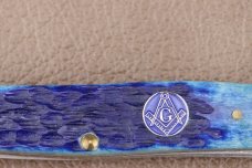 2000 CASE XX 6347SS MASON SHIELD BLUE BONE LARGE STOCKMAN