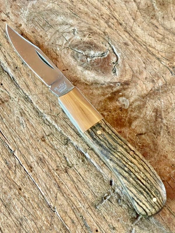 Michael May Sheffield Clayton Barlow with Becote Scales and Clip Point Blade