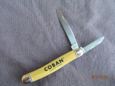 Imperial Advertise knife in case "Elanco" "Coban"