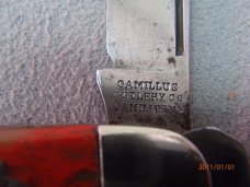 4 Line Camillus Equal End Jack Swirl Celluloid 