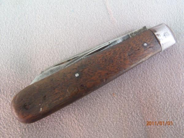 Maher & Grosh Wood Barehead Jack Knife