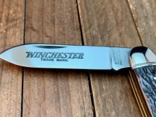 Winchester by Queen Equal End Moose Old Utica Brown Bone 1988
