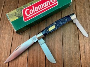 Coleman Stockman Blue Jigged Bone Seki Japan 1990’s