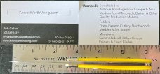 Great Eastern Cutlery Tidioute  562112BE (Bare End) Bird Dog Knife, NKCA Youth 2012 (GEC 56) 