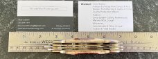 Vintage Parker 6 Blade Gunboat Canoe Knife, Japan, Original Box, Unused 