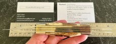 Vintage Parker 6 Blade Gunboat Canoe Knife, Japan, Original Box, Unused 