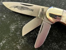 Vintage Parker 6 Blade Gunboat Canoe Knife, Japan, Original Box, Unused 
