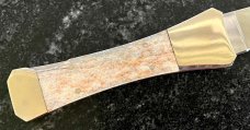Vintage Parker Desperado Knife, Japan, Great Handle Scales, Unused 