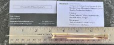 Vintage Parker Desperado Knife, Japan, Great Handle Scales, Unused 
