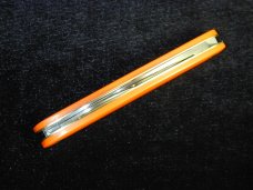 Great Eastern Cutlery Farm & Field Orange Delrin Pocket Carver Knife NIT 620324 Wharncliffe