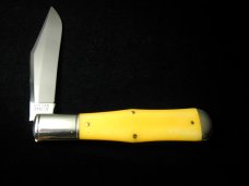 Great Eastern Cutlery Northfield Smooth Yellow Rose Bone Allegheny Large Coke Bottle Knife 976119