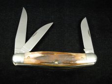 Great Eastern Northfield Cutlery Sambar Stag Dixie Stockman Knife 1 Of 413 NIT 828318