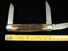 Great Eastern Northfield Cutlery Sambar Stag Dixie Stockman Knife 1 Of 413 NIT 828318