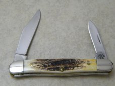 Case XX USA 4 Dot 5208 Stag Half Whittler Knife 