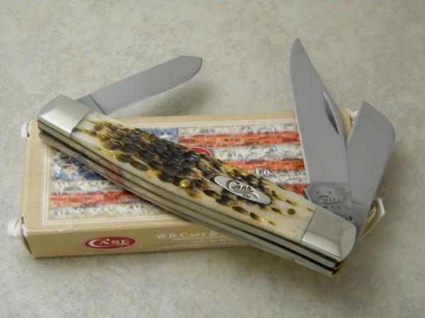Case XX USA 6375  2013 Large Bone Stockman Knife NIB