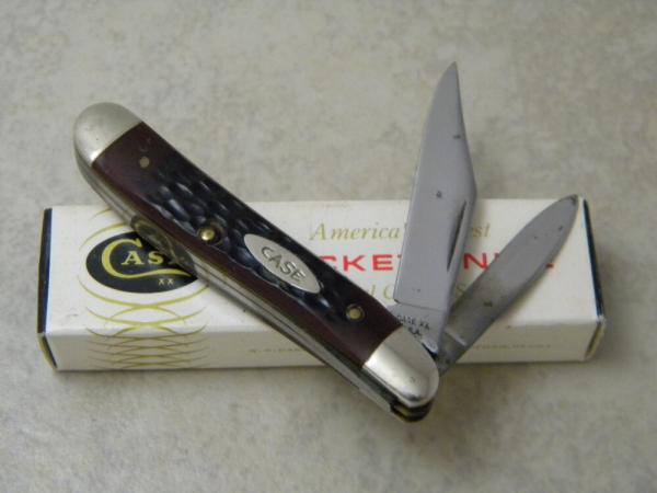 Case XX USA 4 Dot 6220 Bone Peanut Knife NIB Case XX USA 4 Dot 6220 Bone Peanut Knife NIB