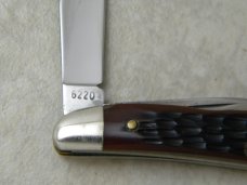 Case XX USA 4 Dot 6220 Bone Peanut Knife NIB