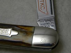 Case Brothers Bradford PA USA NETCO1990 Stag Tested XX 53091 Large Whittler Knife
